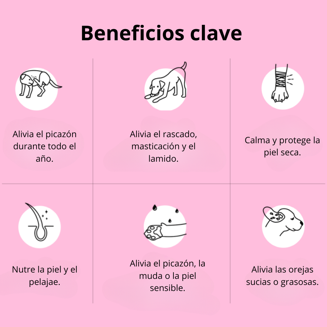 Nutri® 120 golosinas para la picazón y el sistema inmunitario