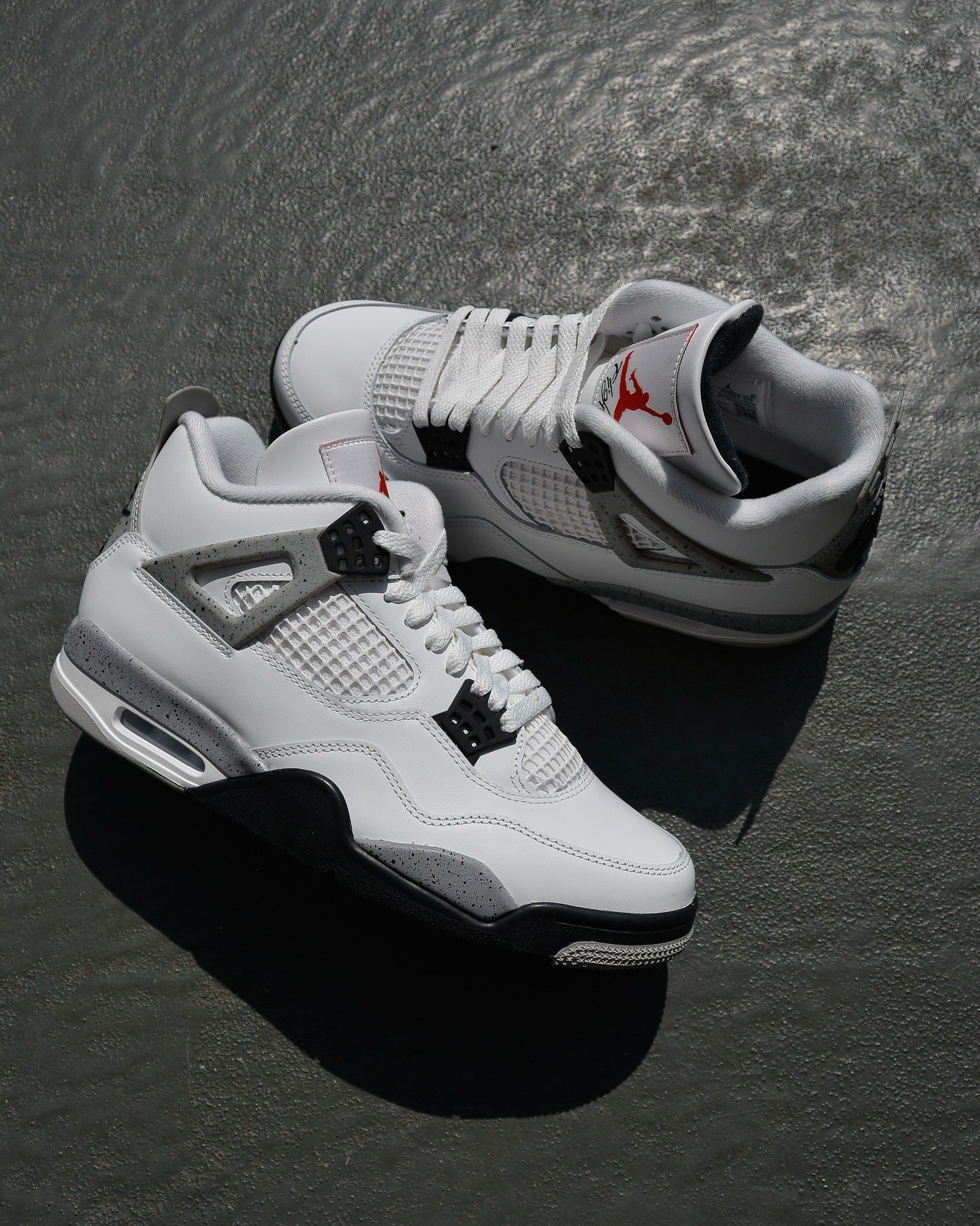 Jordan rétro 4 - White Cement 2025