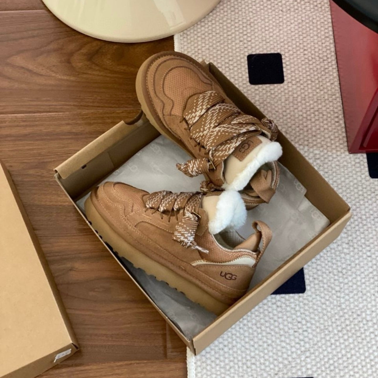 UGG Basket Lowmel BROWN