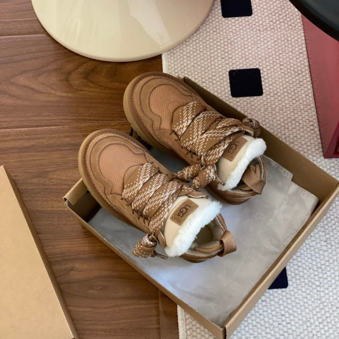 UGG Basket Lowmel BROWN