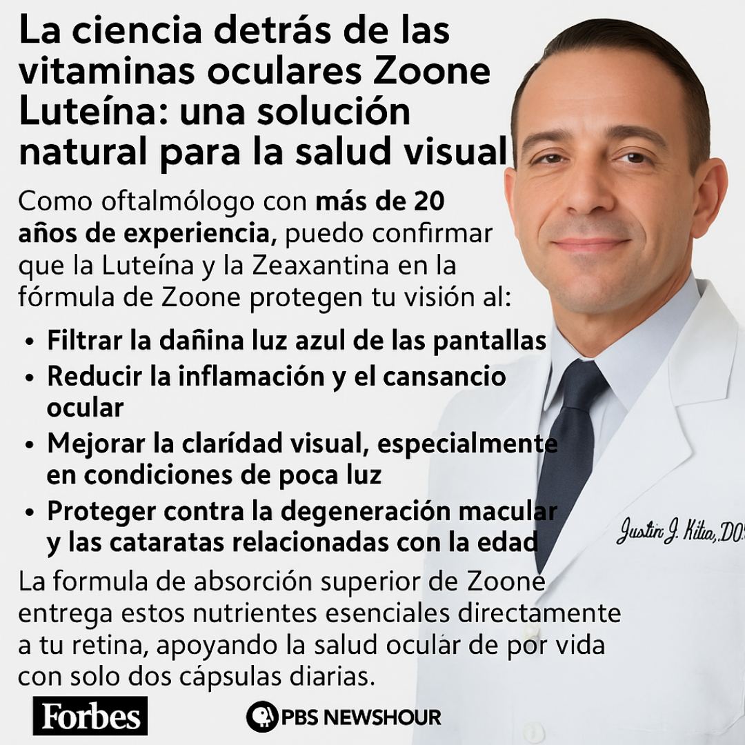 Zoone™ Vitaminas Ojos con Luiteína