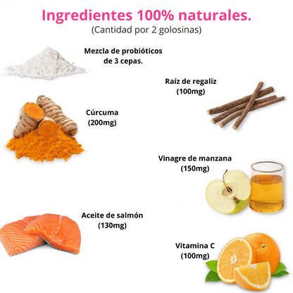 Nutri® 120 golosinas para la picazón y el sistema inmunitario