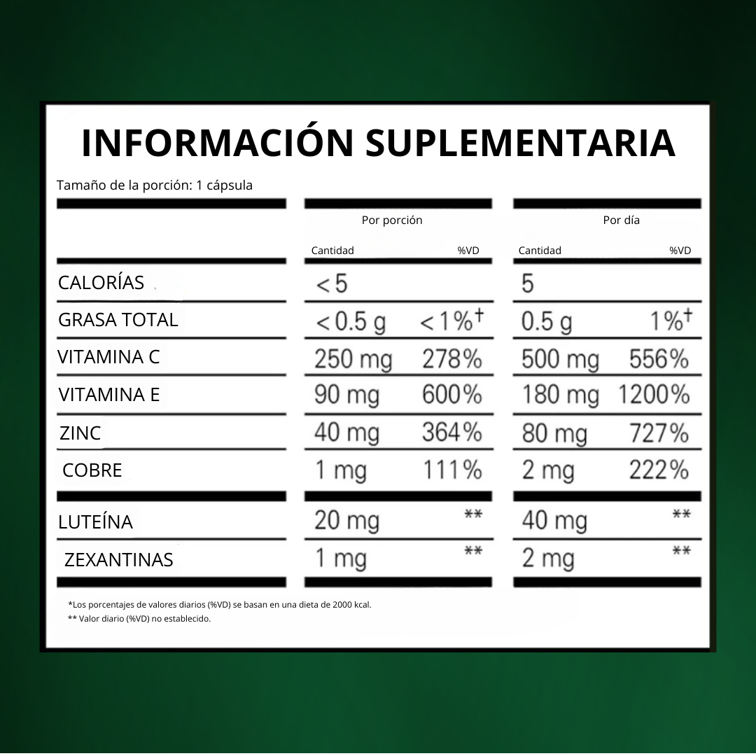 Zoone™ Vitaminas Ojos con Luiteína