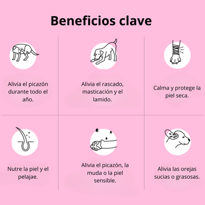 Nutri® 120 golosinas para la picazón y el sistema inmunitario