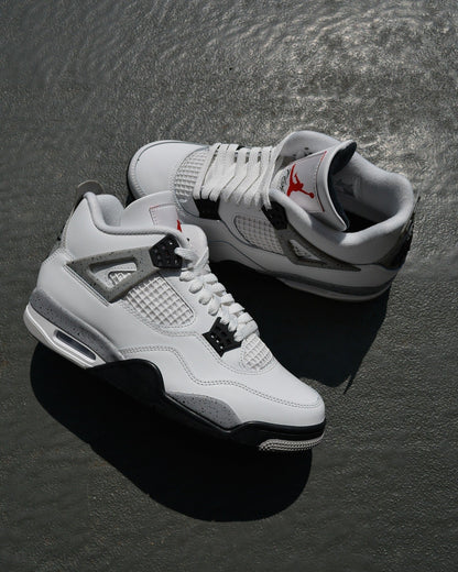 Jordan rétro 4 - White Cement 2025