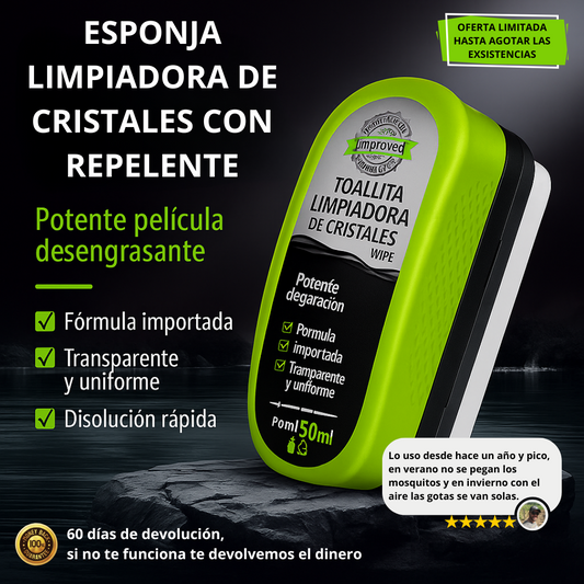 RepeleX™ - Mantén limpios tus cristales