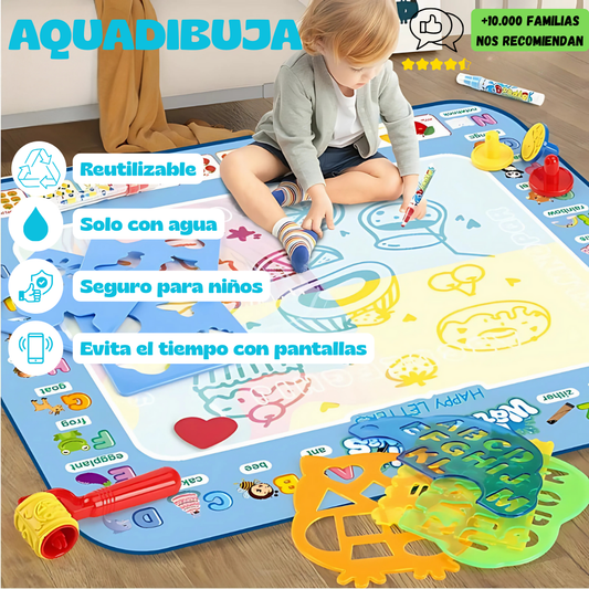 AquaDibuja™ – Dibuja, aprende y juega… ¡solo con agua!