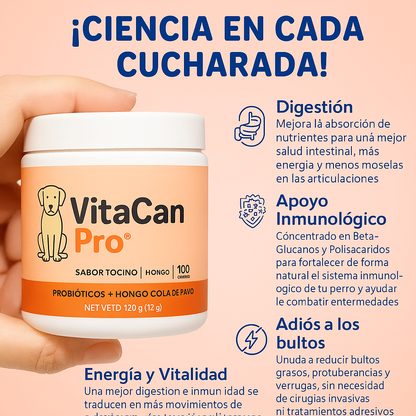 VitaCan Pro® Probióticos Hongo Cola de Pavo