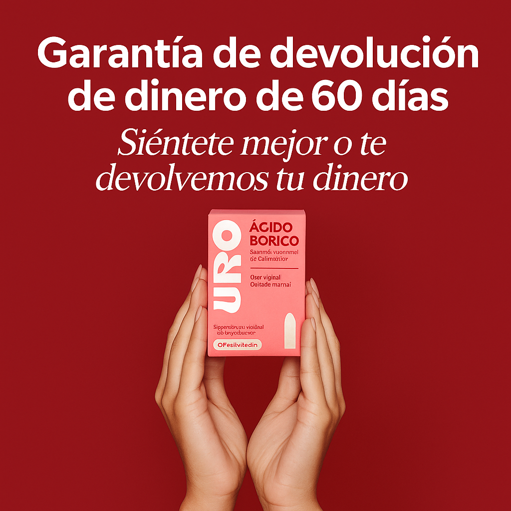 URO - Supositorio vaginal de ácido bórico
