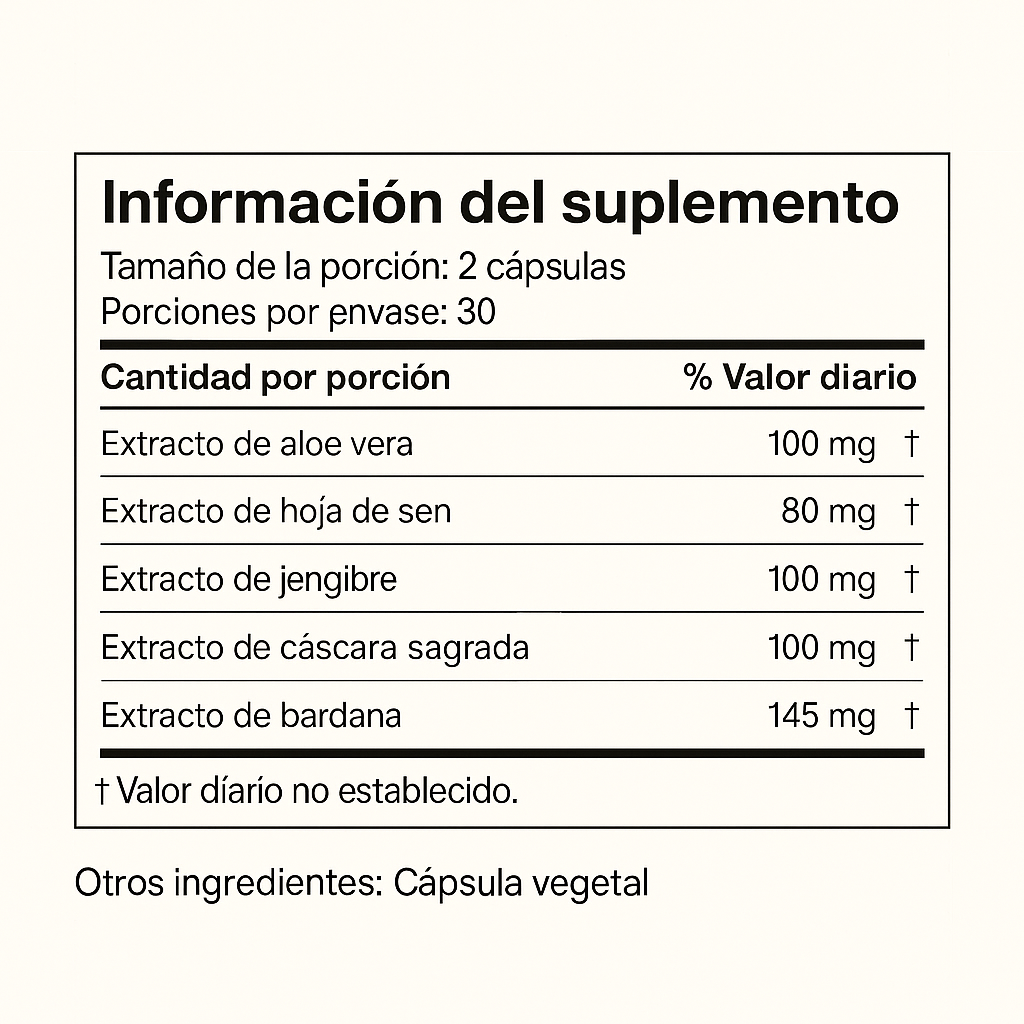 Colon Detox - Vientre plano