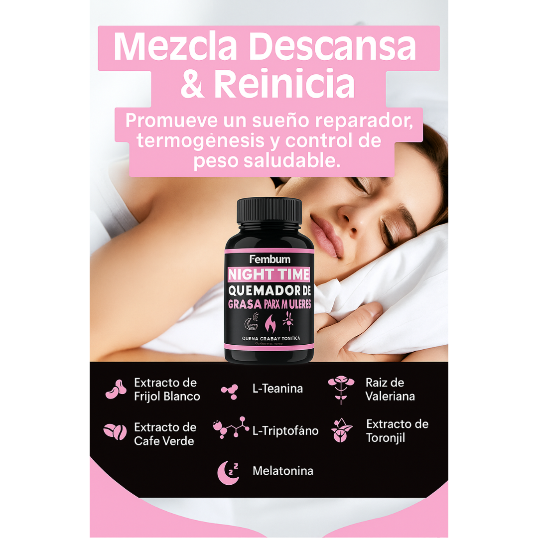 Femburn™ – Quemador de grasa nocturno para mujeres