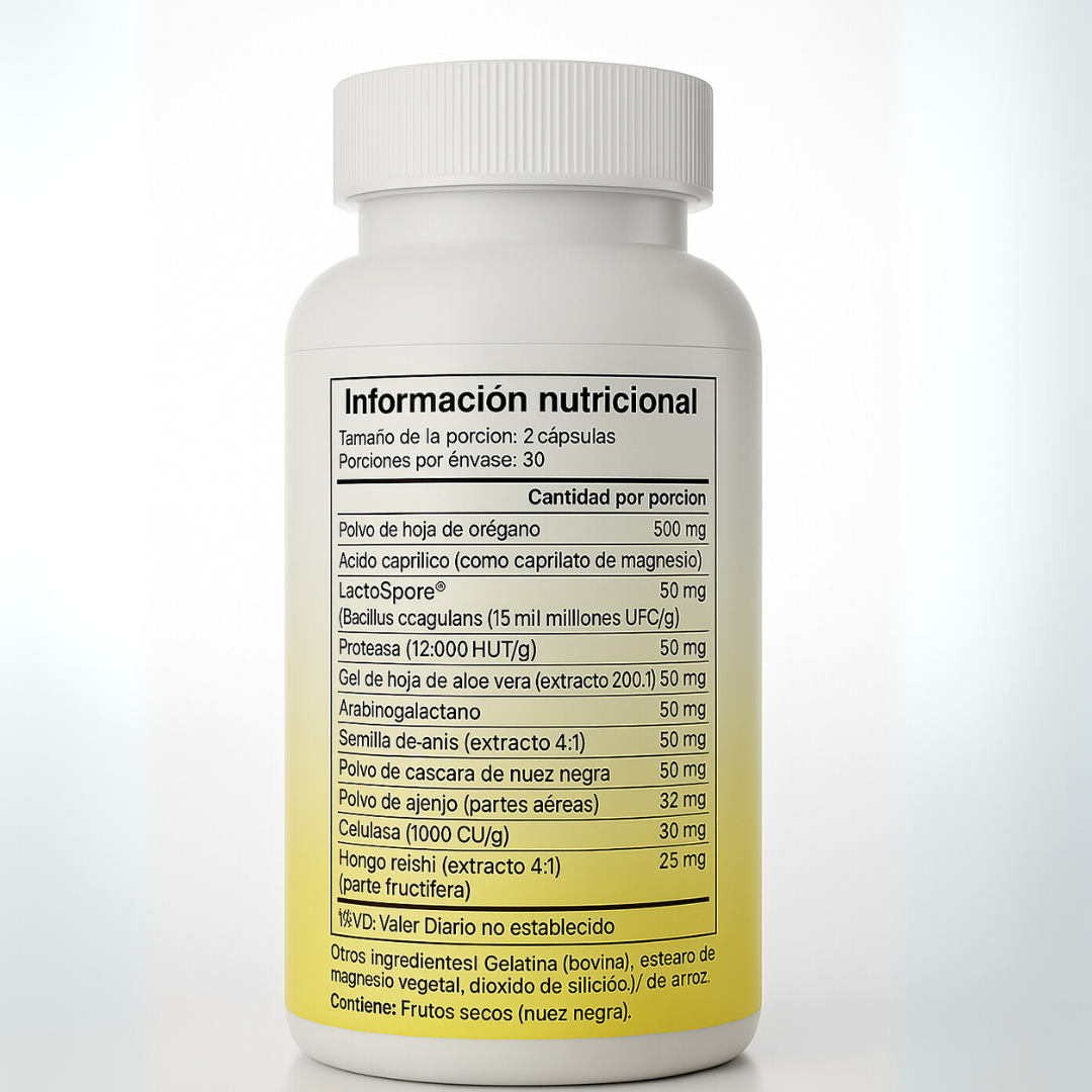 Candida Cleanse - Soporte Natural