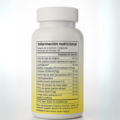 Candida Cleanse - Soporte Natural